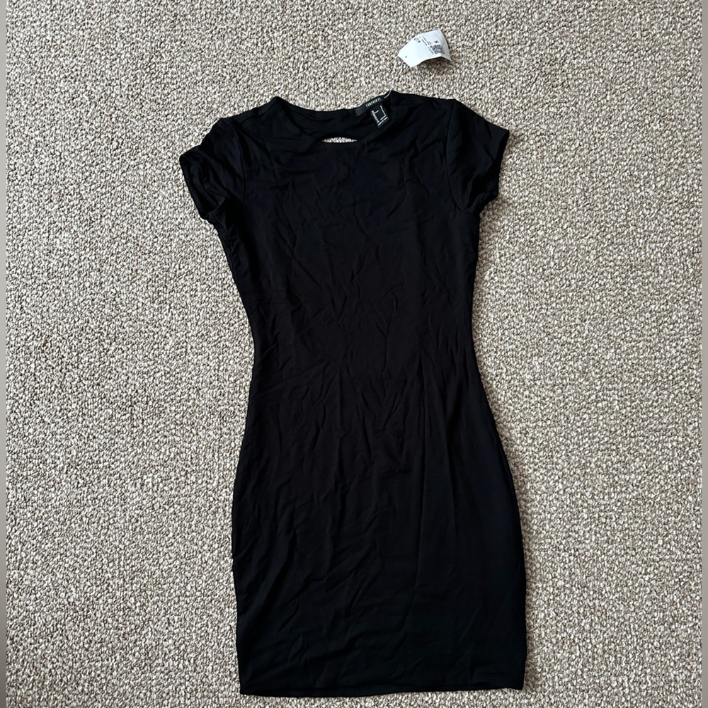 Little black dress with open back